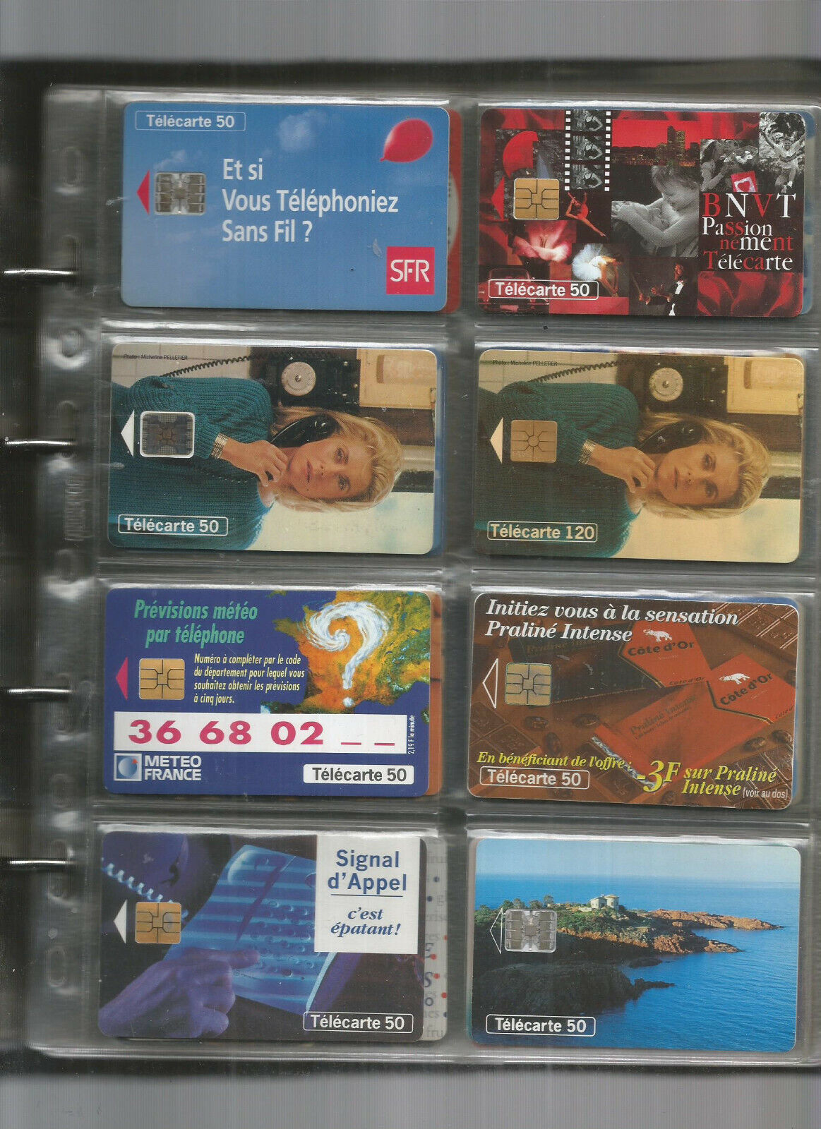 LOT DE CARTES TELEPHONIQUES