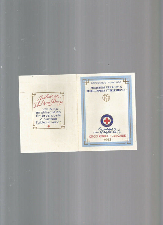 CARNET CROIX ROUGE N2002 1953