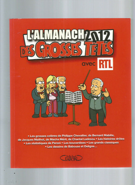 LALMANACH DES GROSSES TETES 2012