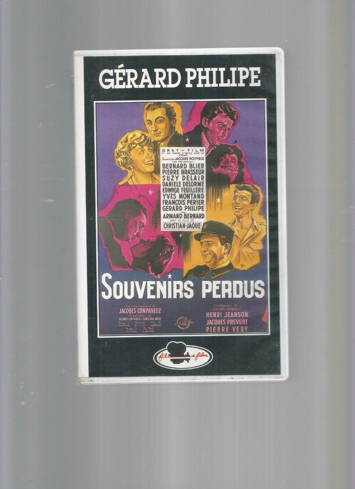 SOUVENIRS PERDUS VHS