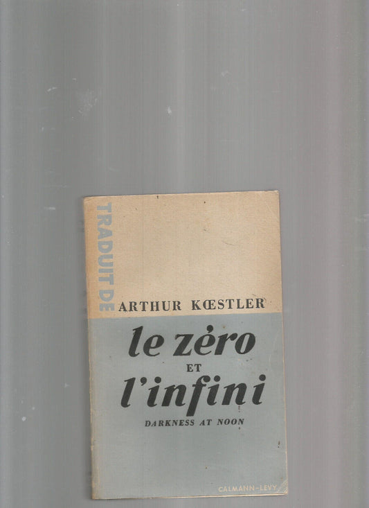 LE ZERO ET L INFINI