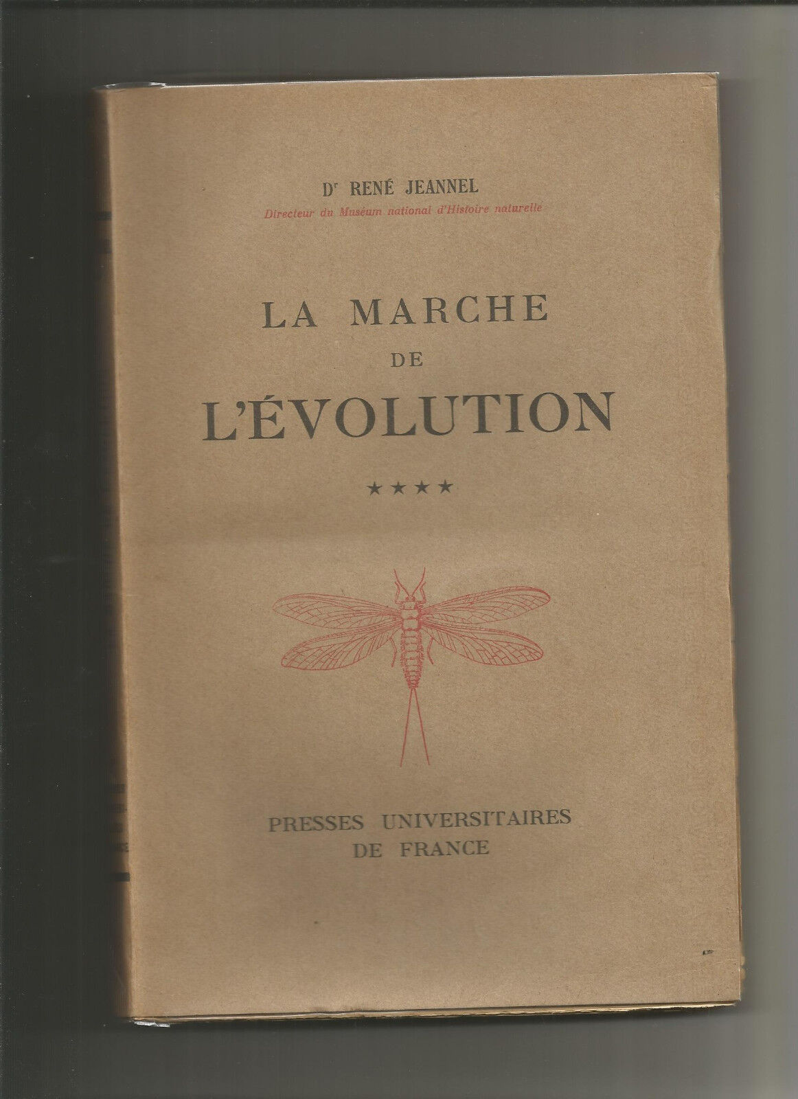 La marche de lvolution  Ren Jeannel