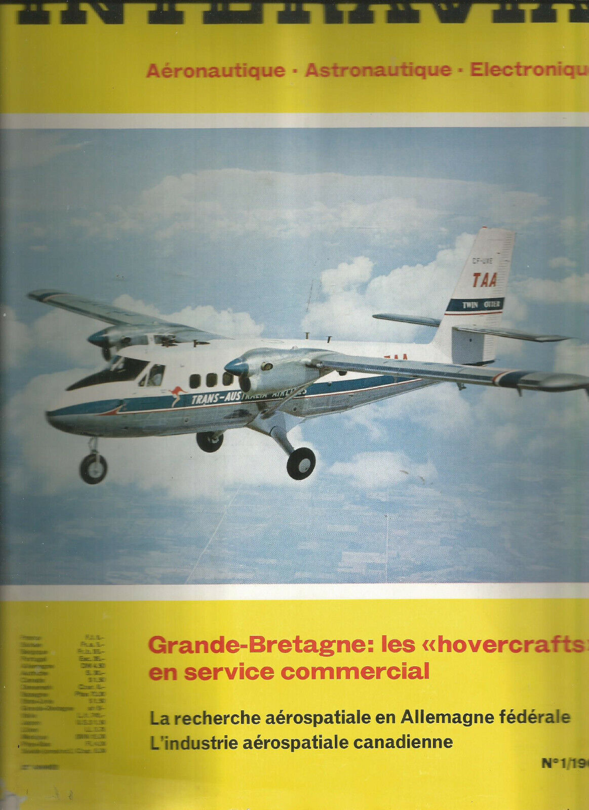 INTERAVIA  NUMERO 1 1967