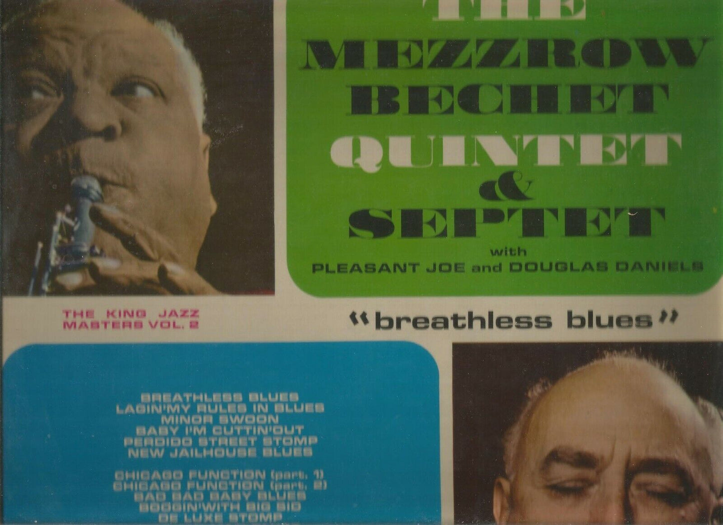 The mezzrow bechet quintet septet  33 tours vinyle