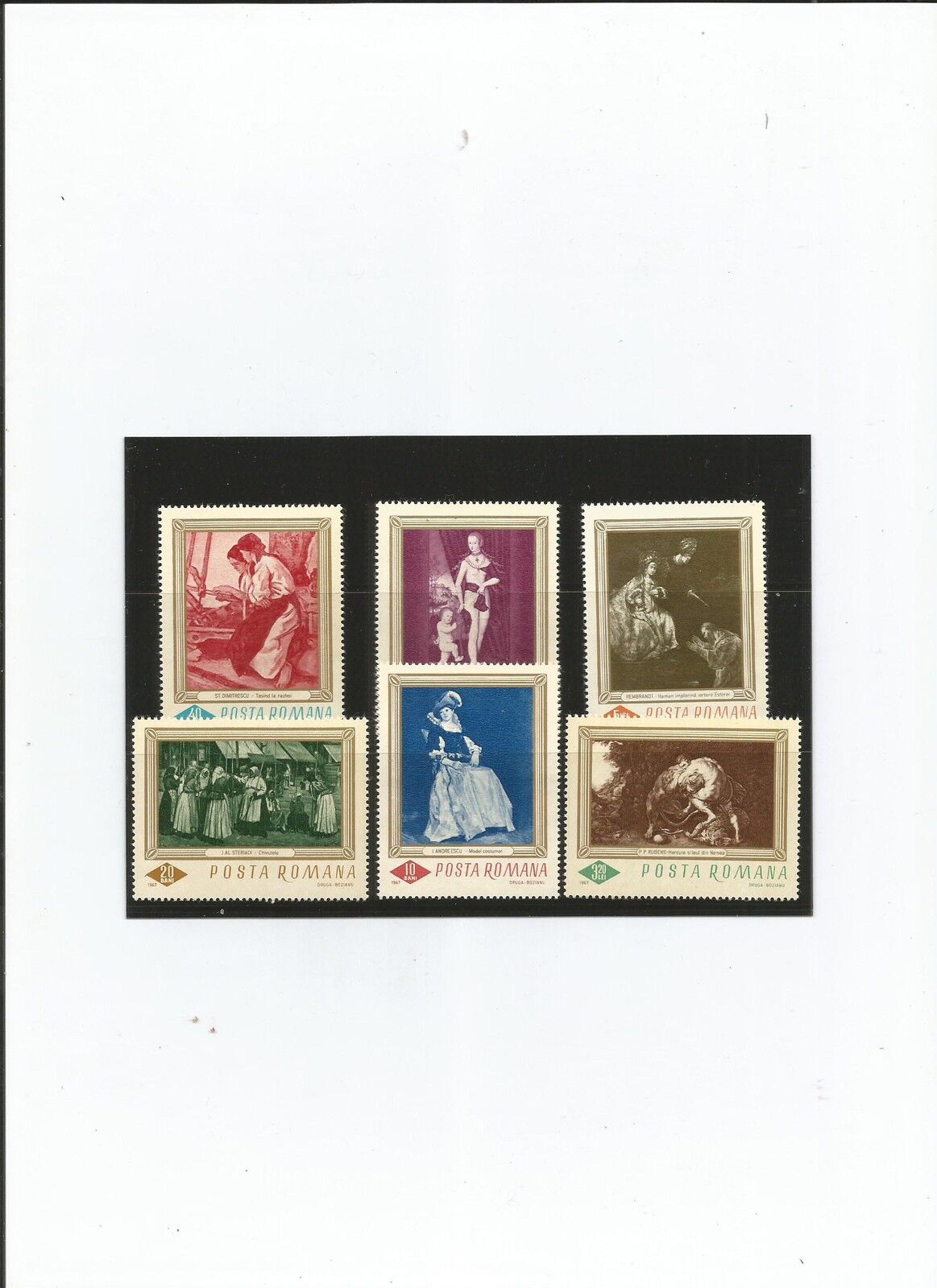 TIMBRES DE ROUMANIE