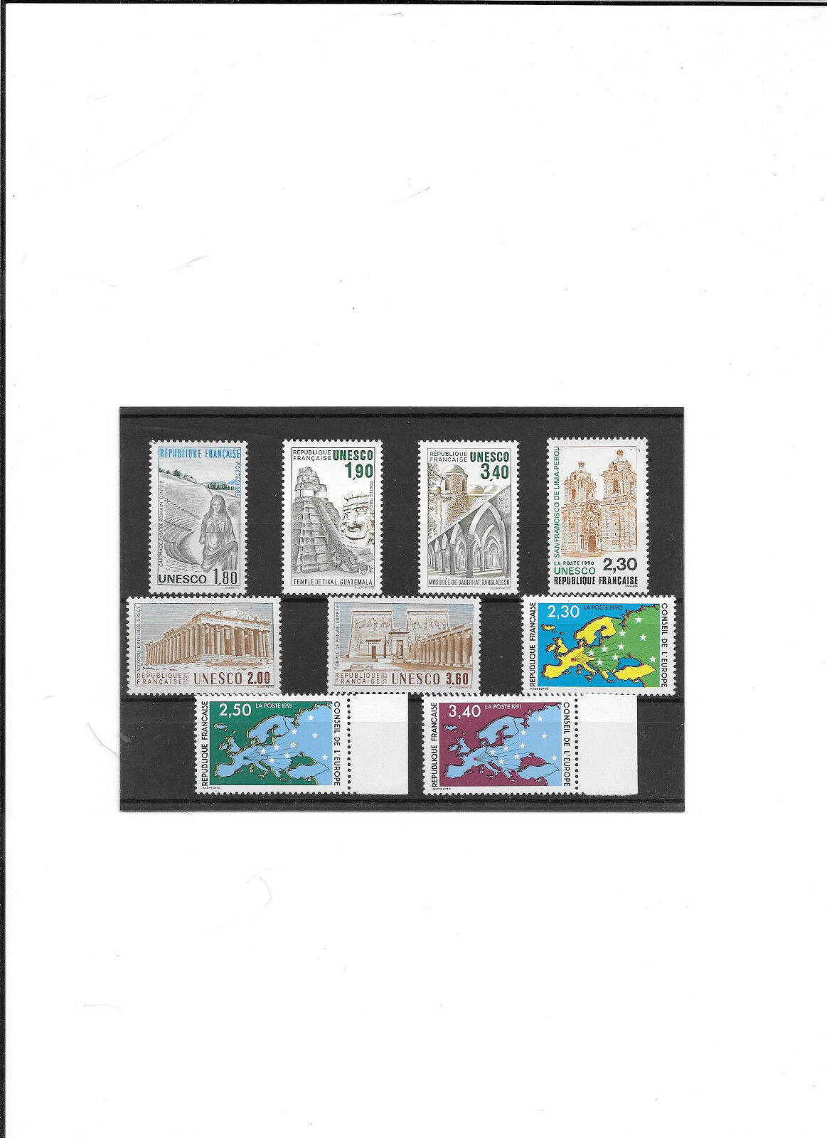 TIMBRES DE SERVICE FRANCE