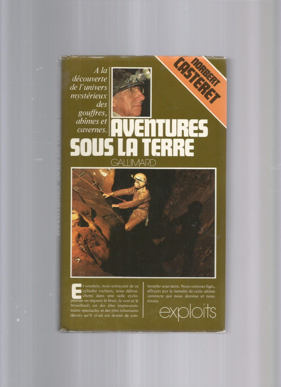 AVENTURES SOUS LA TERRE