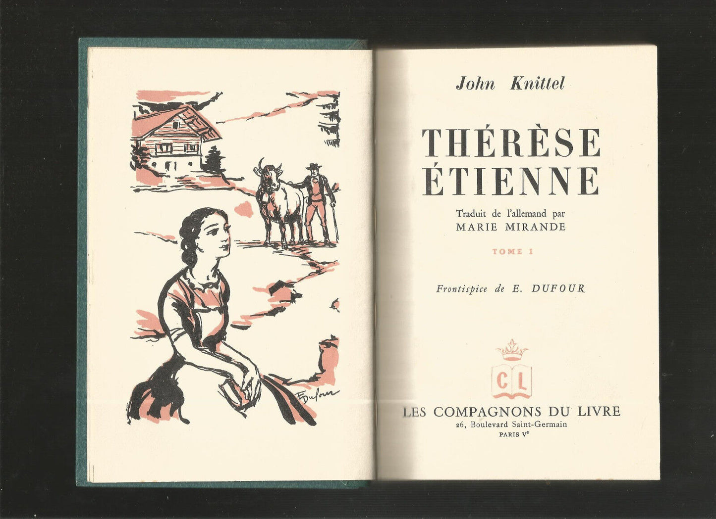 Thérèse Etienne-J. Knittel - Tirage de fête Compagnon du Livre