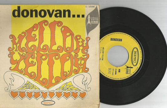 DISQUE VINYL 45T DONOVAN EDITON ORIGINALE EPIC