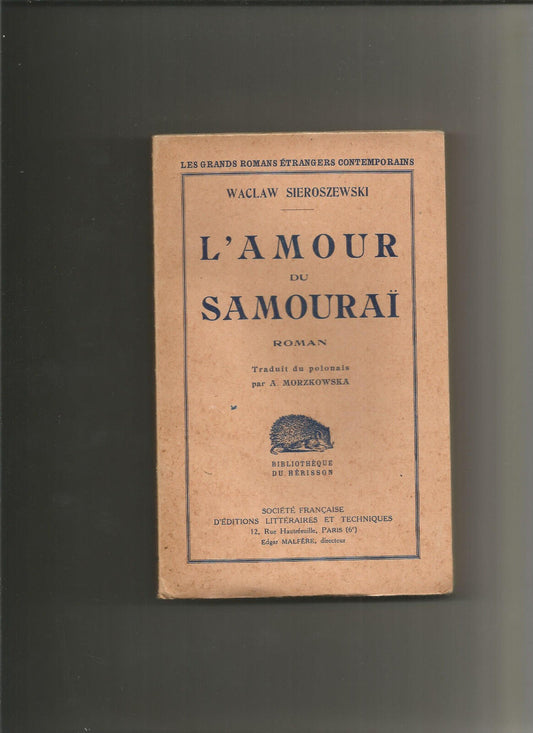 Lamour du Samourai  Waclaw Sieroszewski