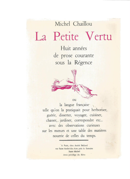 LA PETITE VERTU