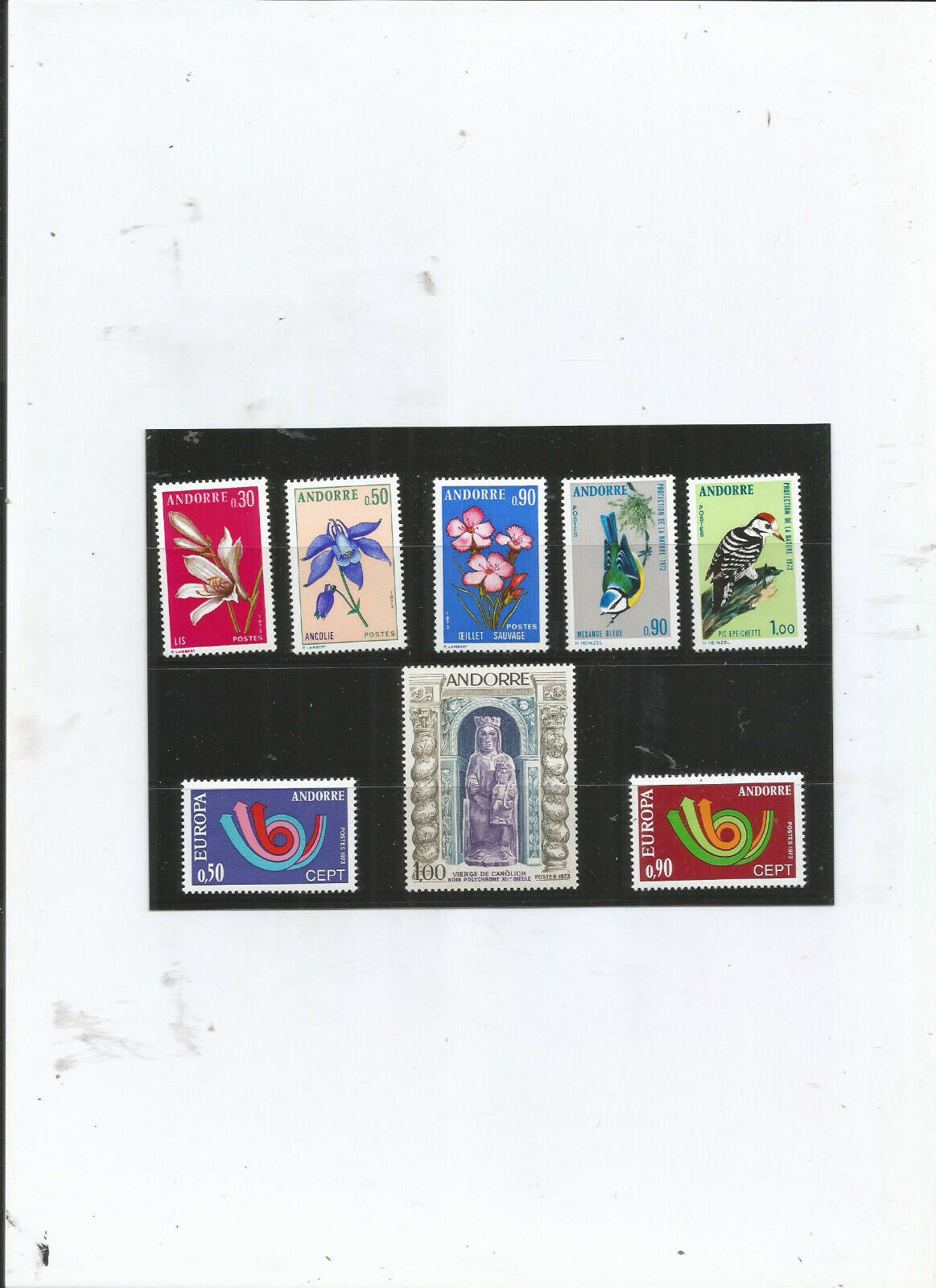 TIMBRES ANDORRE FRANCAIS