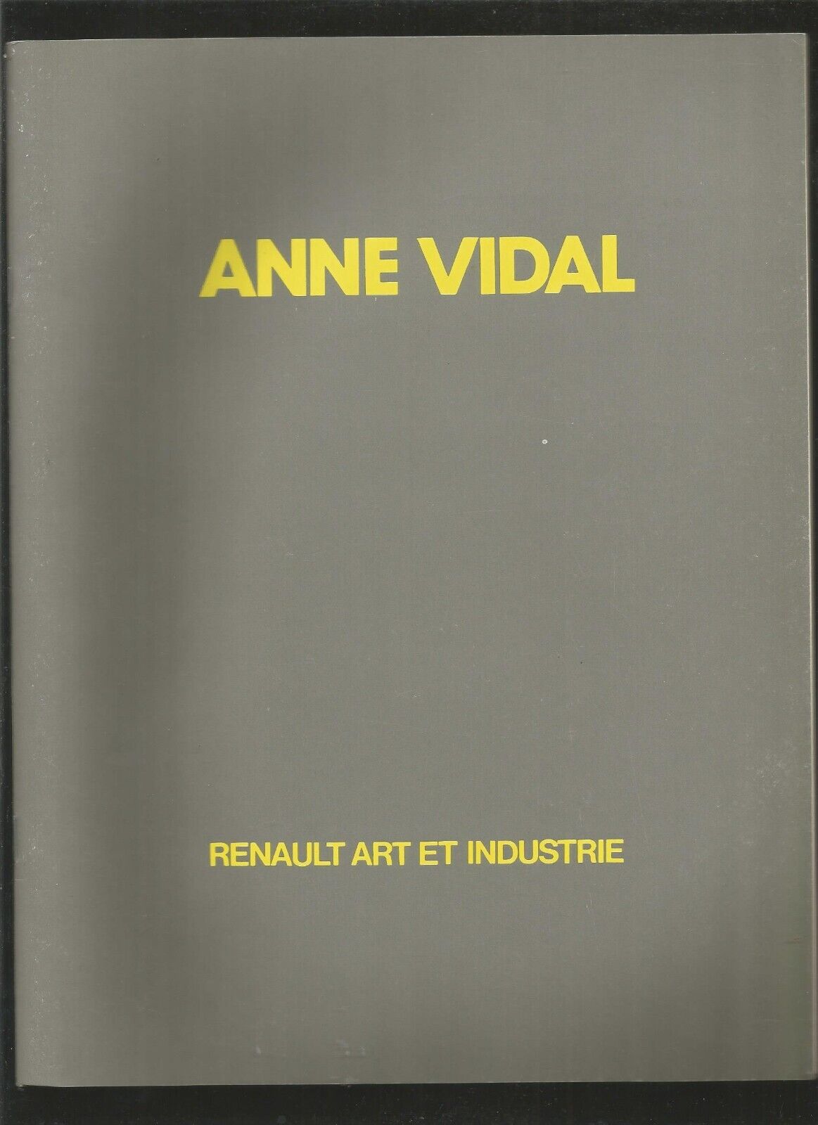 Hans Birkemeyer  Jean Laube  Anne Vidal  Renault Art et industrie