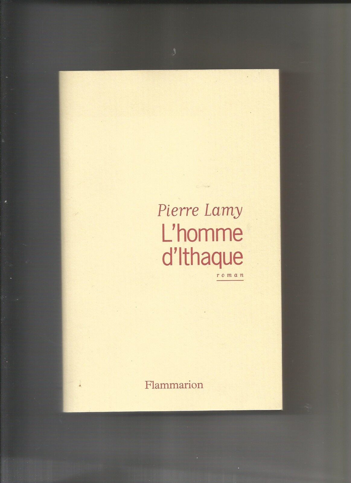 L'HOMME D'ITHAQUE