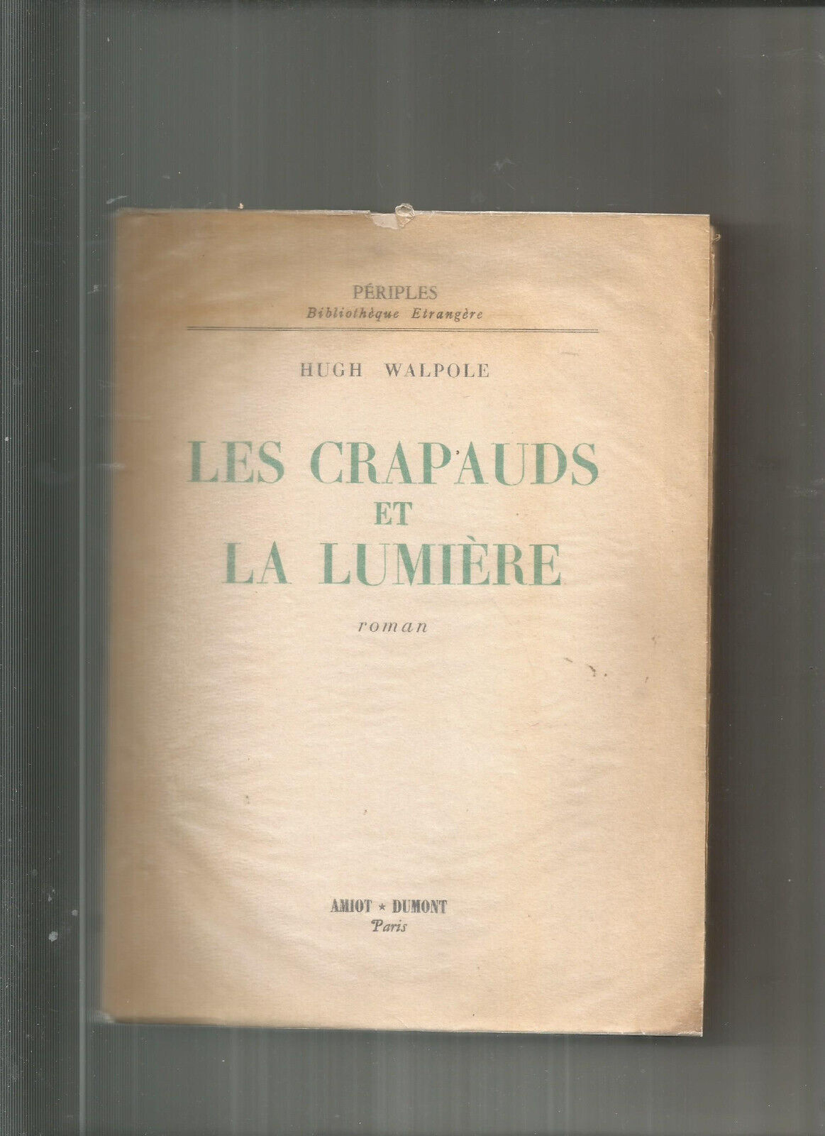 LES CRAPAUDS ET LA LUMIERE