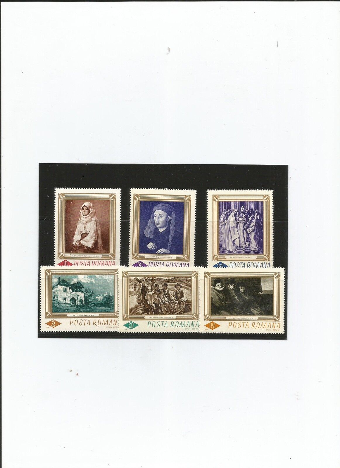 TIMBRES ROUMANIE