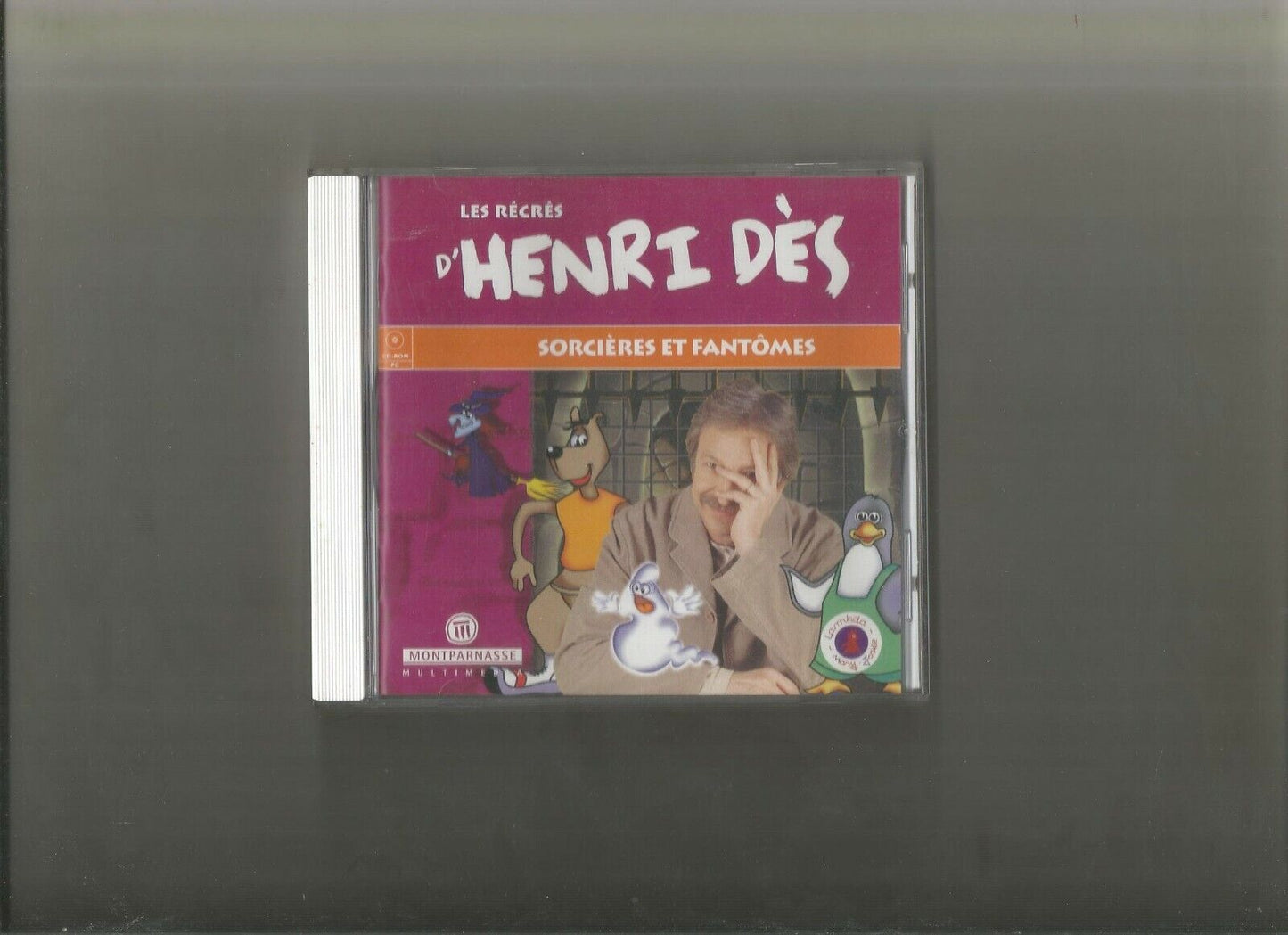 les rois d'henri dès - sorciers et fantômes - cd-rom