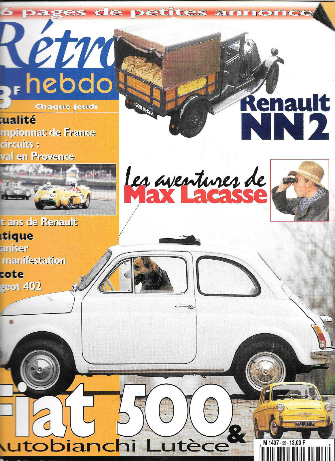 Rétro Hebdo No 59