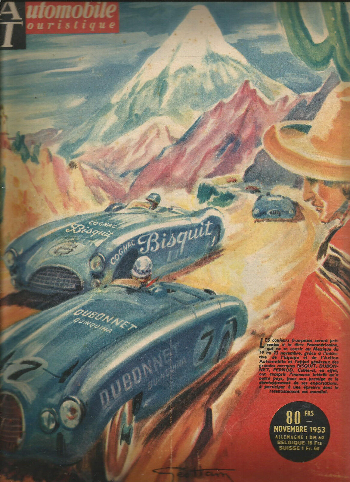 L'ACTION AUTOMOBILE ET TOURISTIQUE 1953