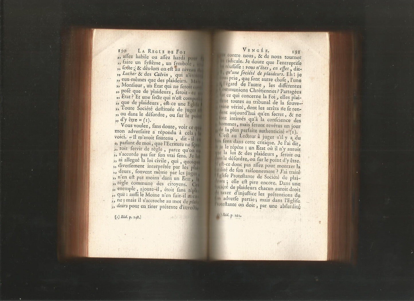 La règle de foi vengée des calomnies des protestants - Van-Coste-Noble 1761