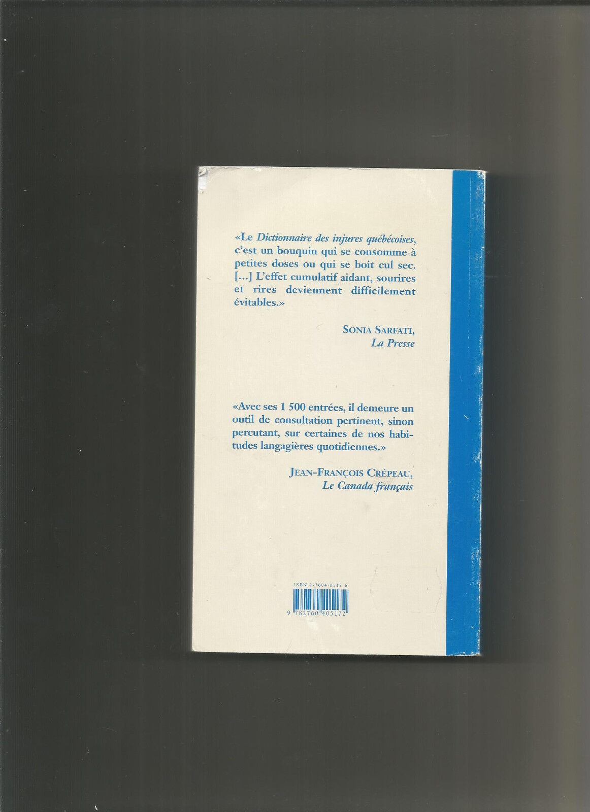 Dictionnaire des injures québécoises