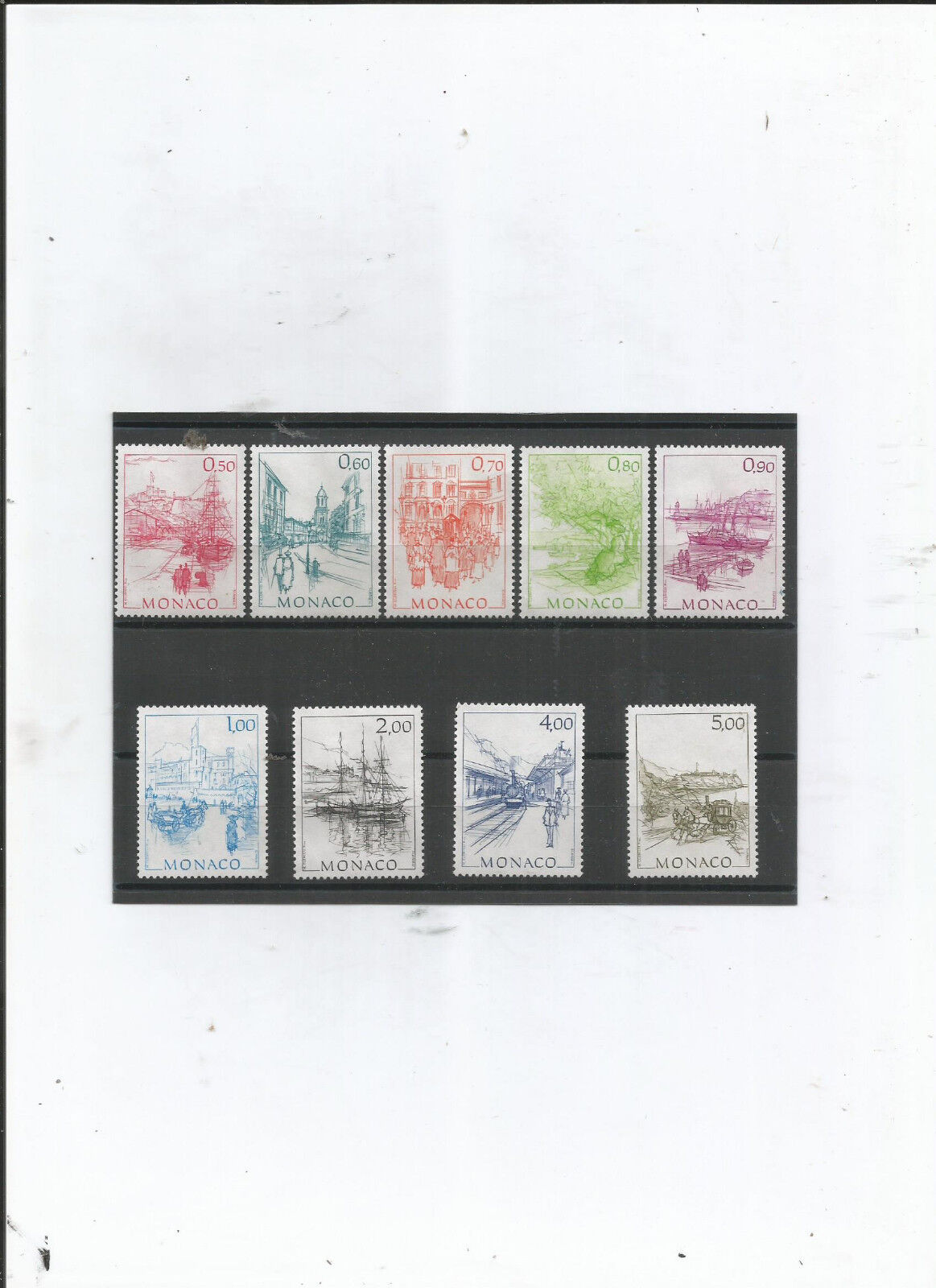 TIMBRES DE MONACO