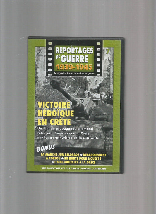 VICTOIRE HEROIQUE EN CRETE DVD