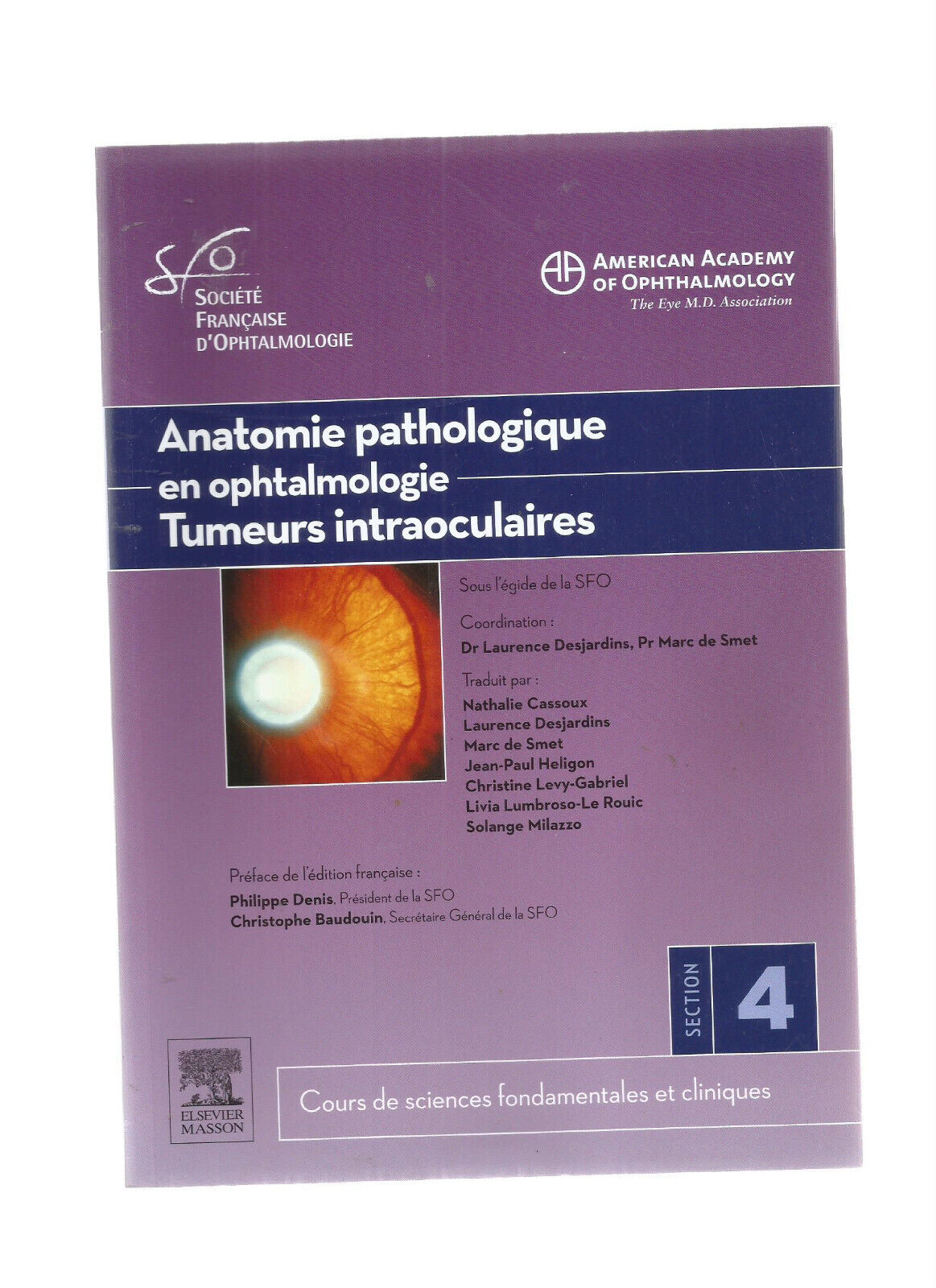 ANATOMIE PATHOLOGIQUE EN OPHTALMOLOGIE