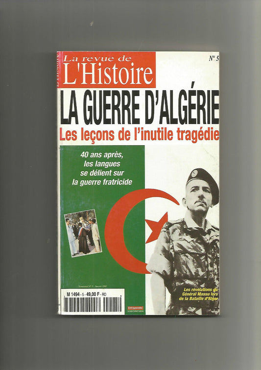 La revue de l'histoire No5: La guerre d'Algérie