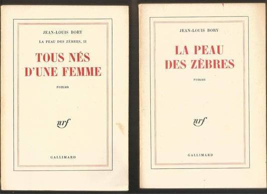 La peau des zbres  En 2 tomes  JeanLouis Bory