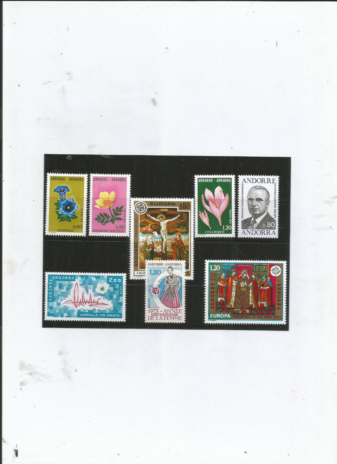 TIMBRES ANDORRE FRANCAIS