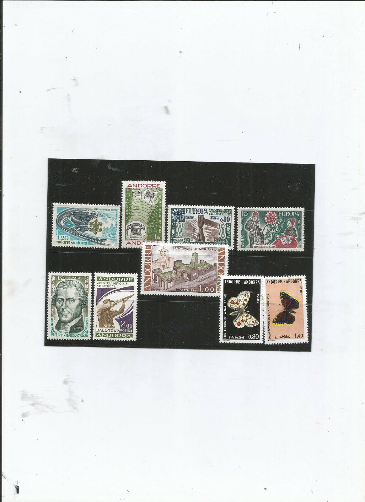 TIMBRES ANDORRE FRANCAIS