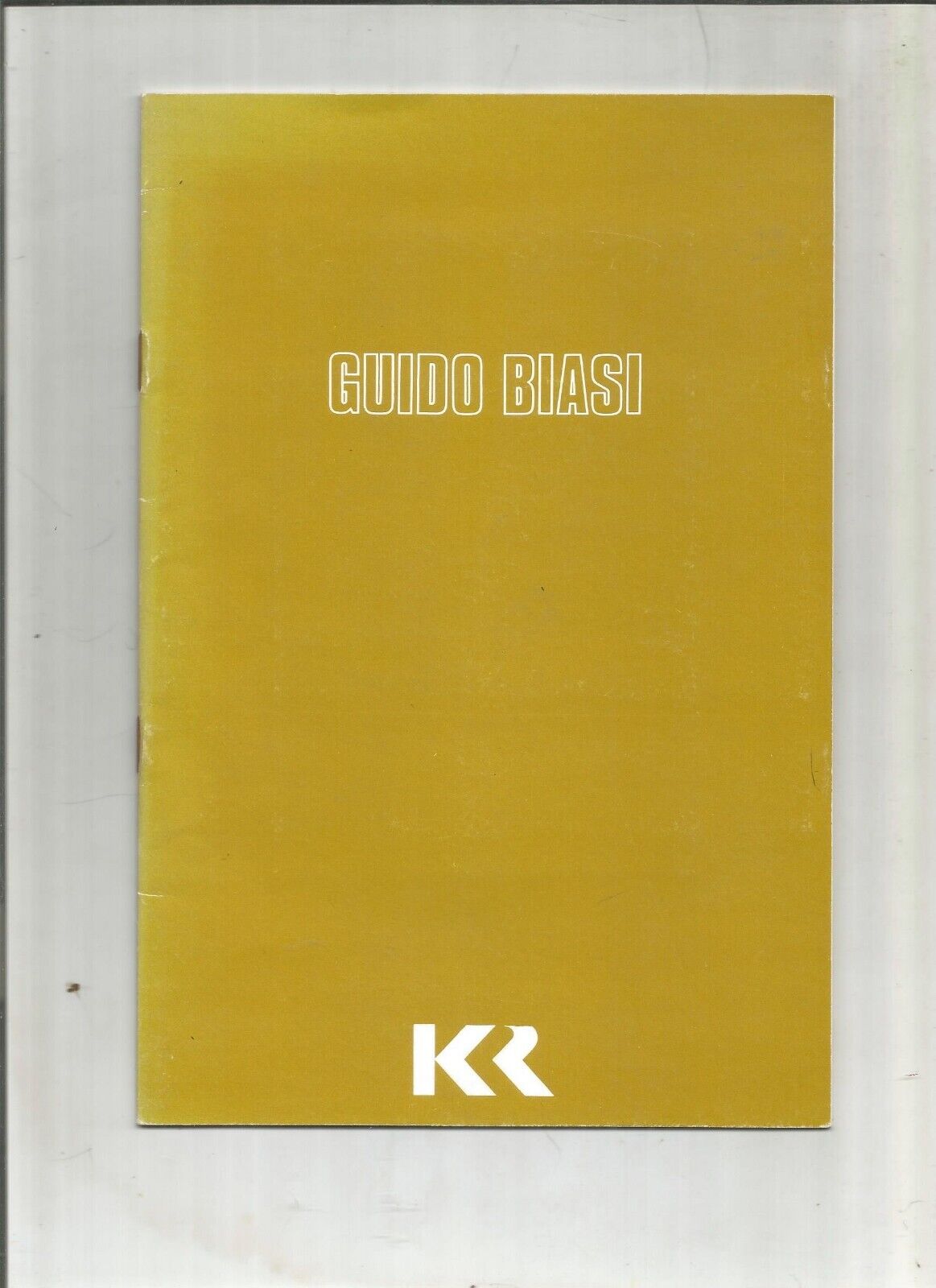 Guido Biasi - Galerie Krief-Raymond