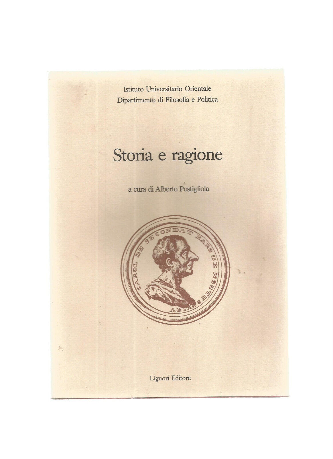 STORIA E RAGIONE