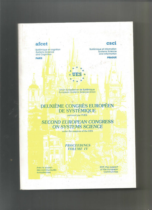 Deuxième congrès européen de systémique Volume 4 - CESZ