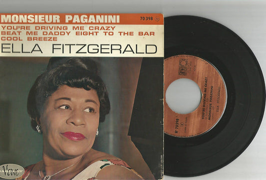 FRENCH EP 45 TOURS ELLA FITZGERALD Monsieur Paganini 3 1963