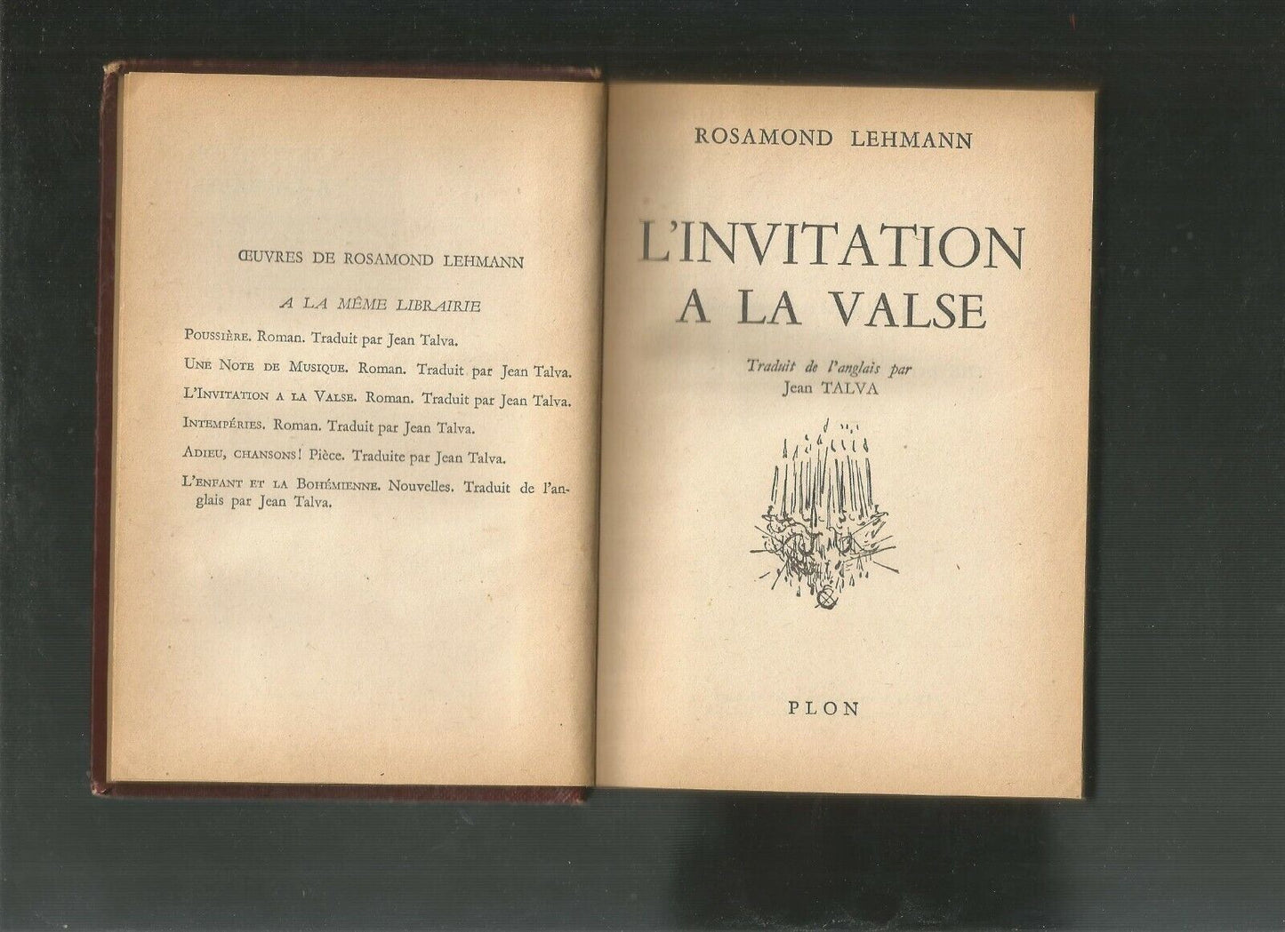 L'invitation à la valse- Lehmann - Collection pourpre