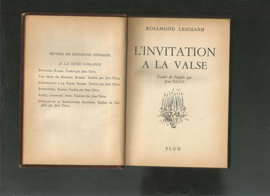 L'invitation à la valse- Lehmann - Collection pourpre