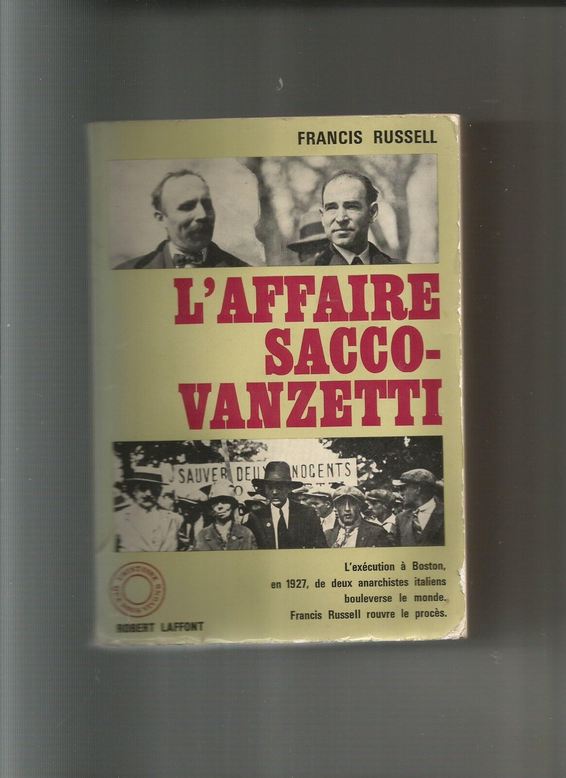 LAFFAIRE SACCOVANZETTI