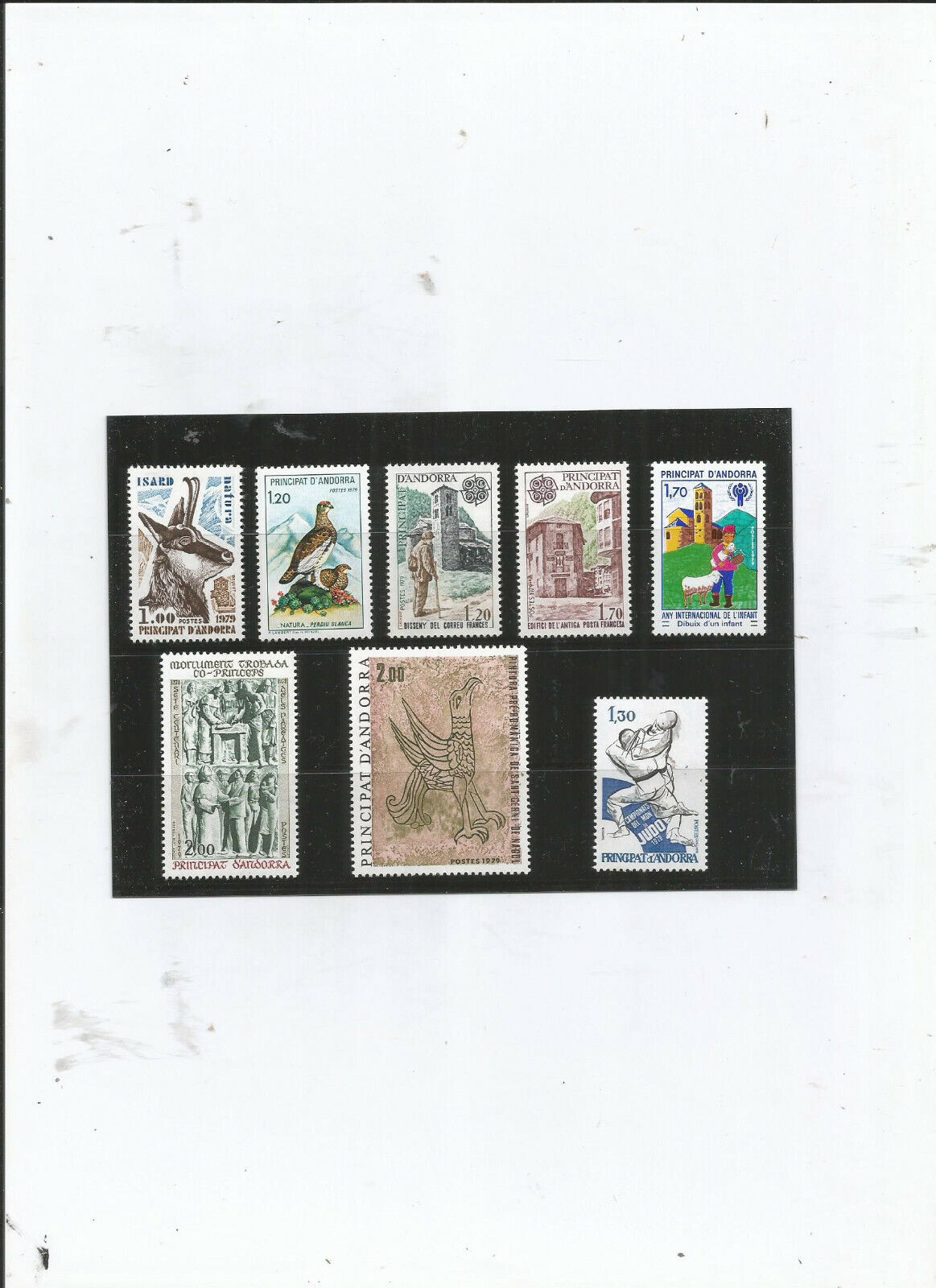 TIMBRES ANDORRE FRANCAIS