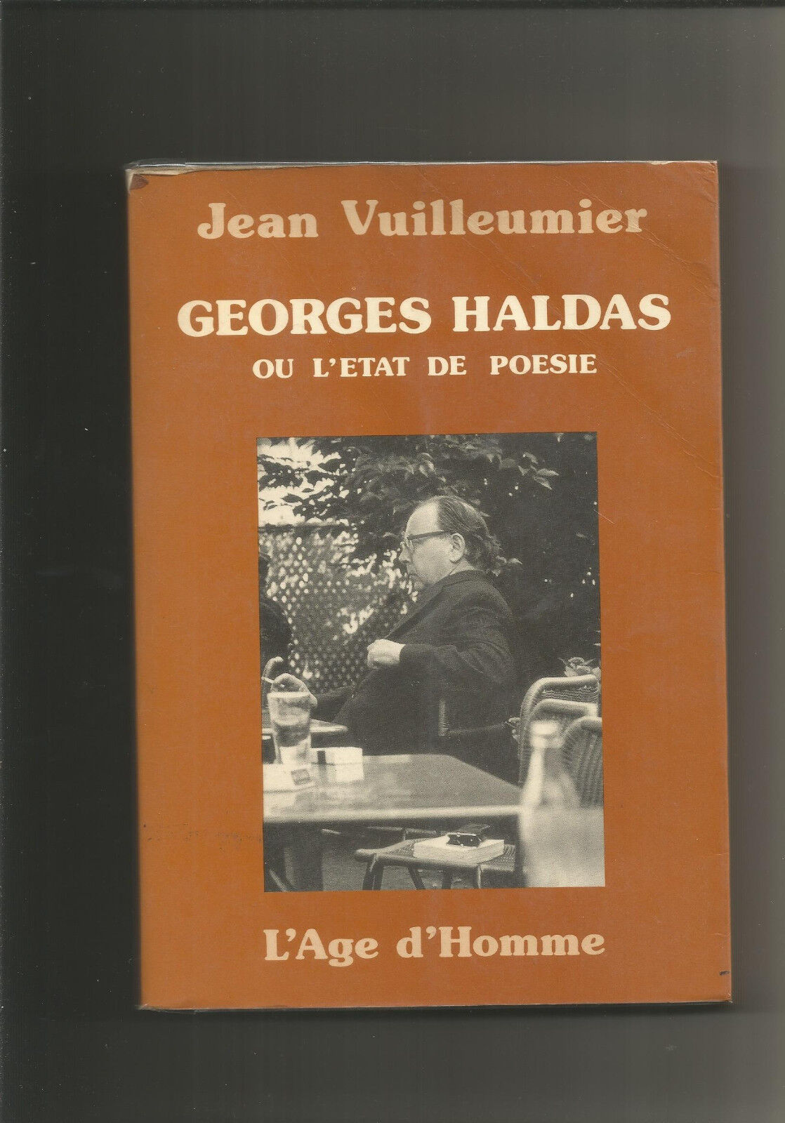 Georges Haldas ou ltat de posie  Vuilleumier