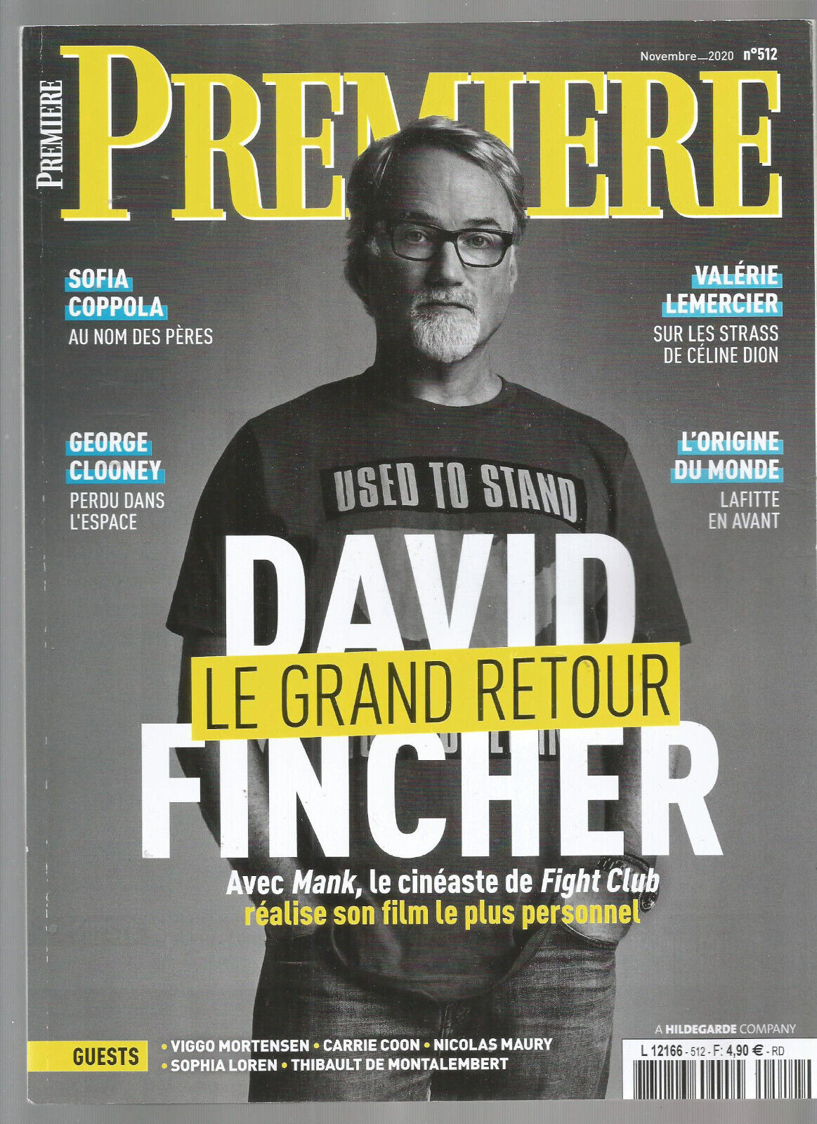 PREMIERE N512 DAVID FINCHER LE GRAND RETOUR