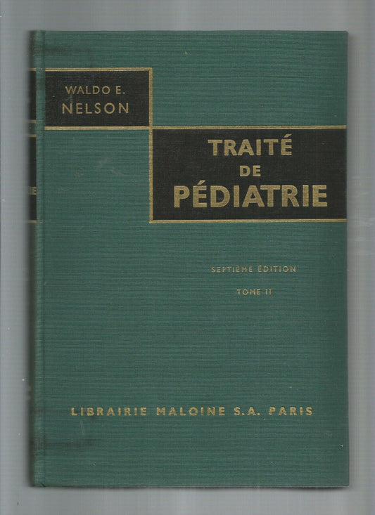 TRAITE DE PEDIATRIE