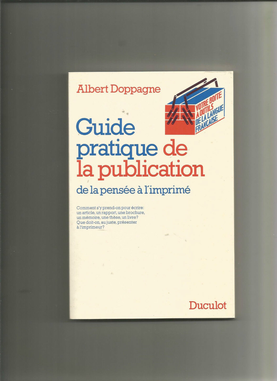 Guide pratique de la publication