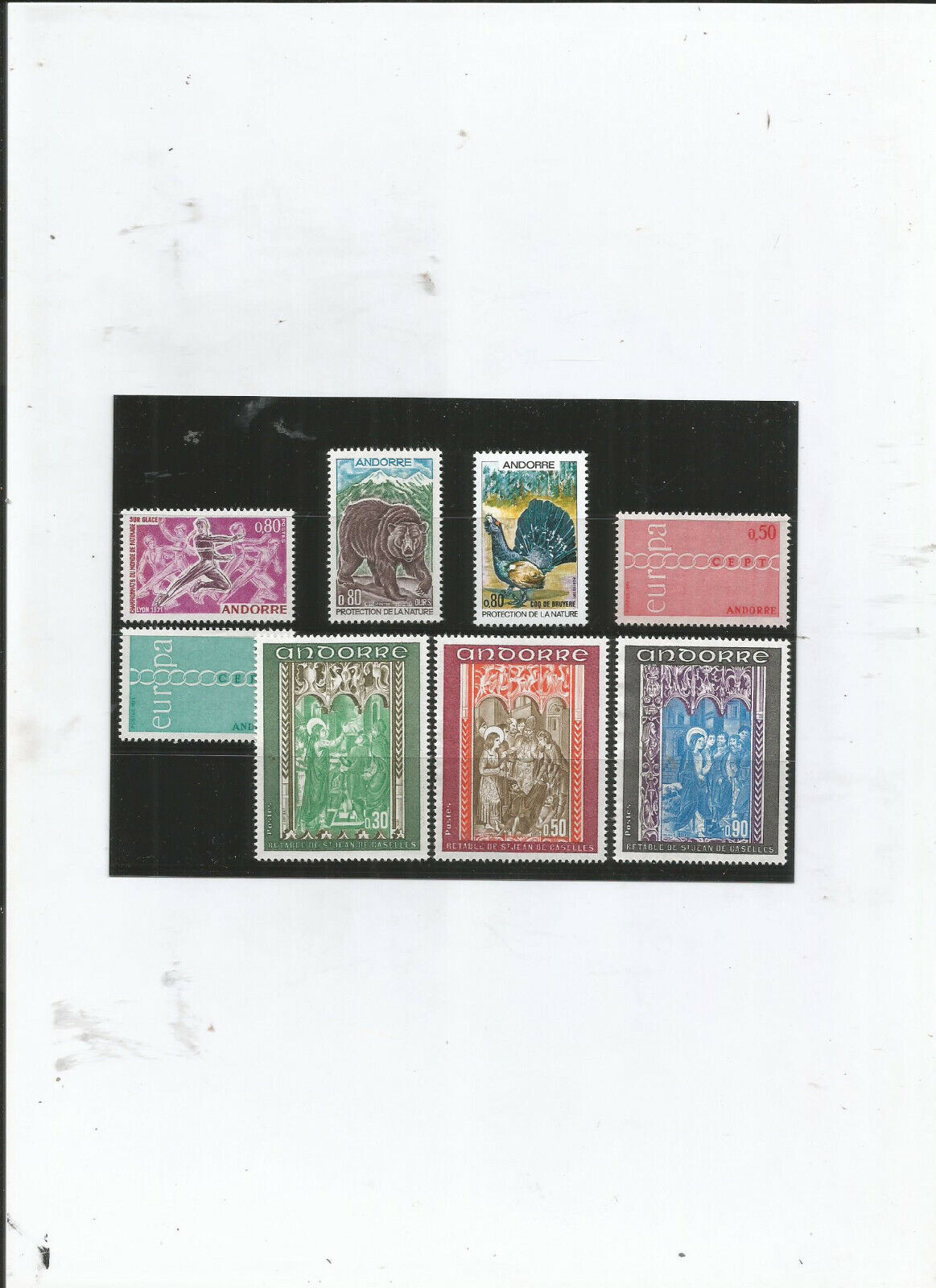 TIMBRES ANDORRE FRANCAIS