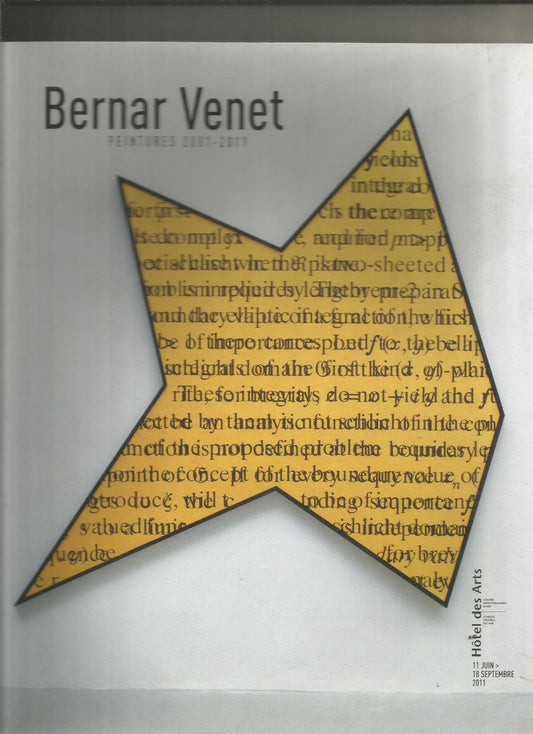 Bernard venet  peintures 2001  2011