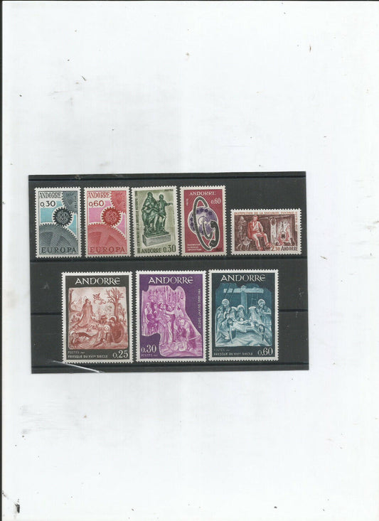 TIMBRES DANDORRE  FRANCAIS