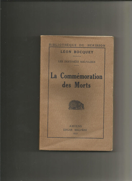 La Commémoration des Morts - Bocquet