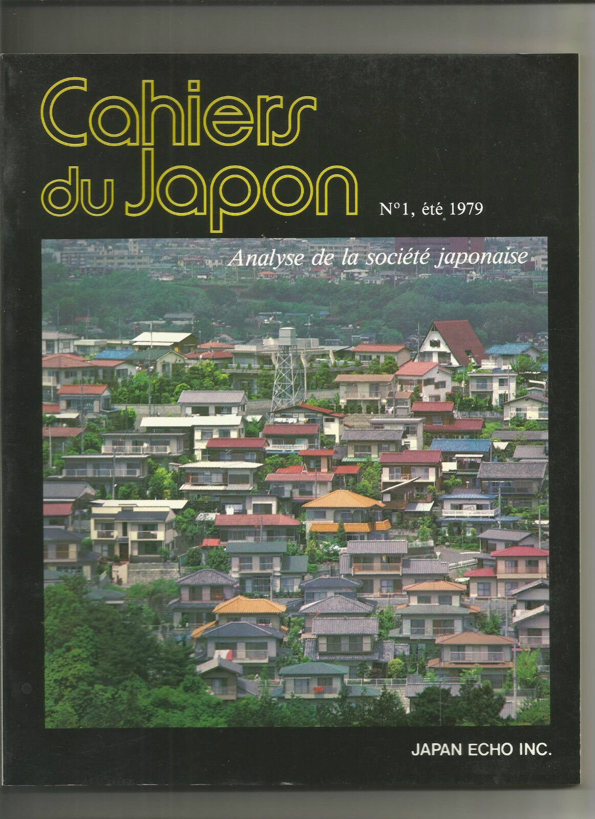 Cahiers du japon no 1