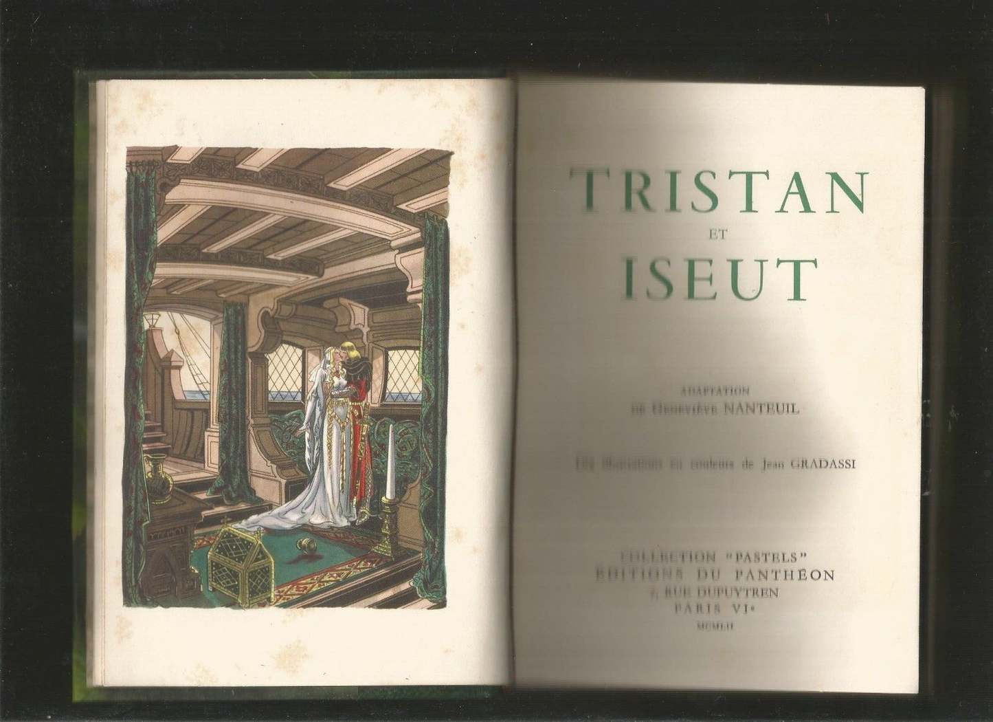 Tristan et Iseut  G Nanteuil  Gradassi  1952